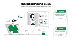 Business People Infographics slide 4