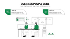 Business People Infographics slide 8