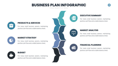 Business Plan Infographics for Pitches & Strategy