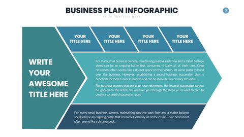 Business Plan Infographics for Pitches & Strategy