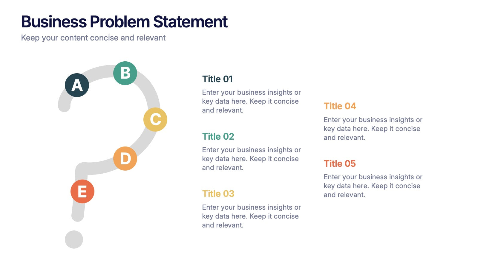 Business Problem Statement Presentation