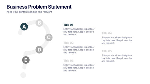 Business Problem Statement Presentation slide 2