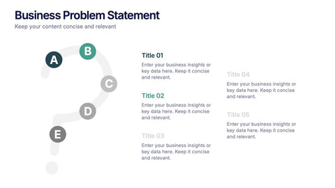 Business Problem Statement Presentation