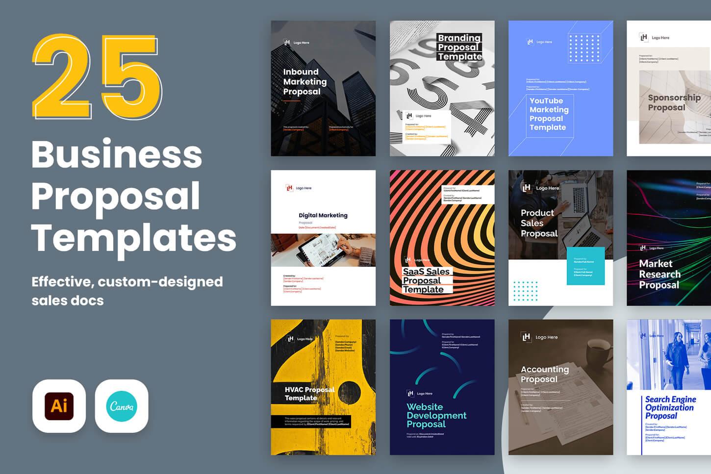 Business proposal templates