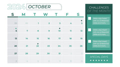 Calendar Infographics slide 13
