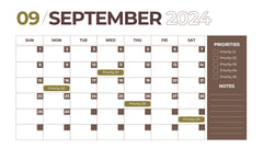 Calendar Infographics slide 24