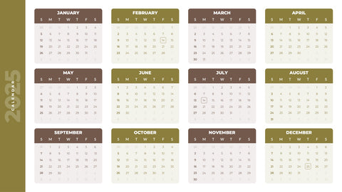 Calendar Infographics