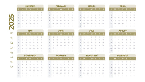 Calendar Infographics