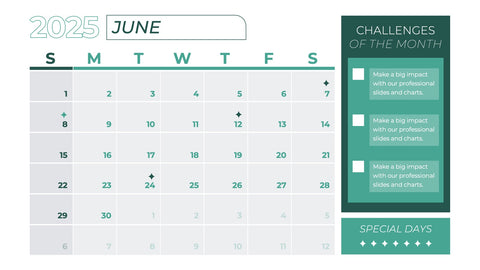 Calendar Infographics