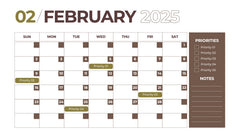 Calendar Infographics slide 44