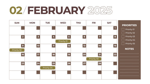 Calendar Infographics
