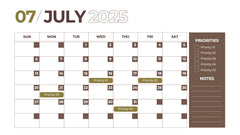 Calendar Infographics slide 49