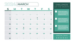 Calendar Infographics slide 6