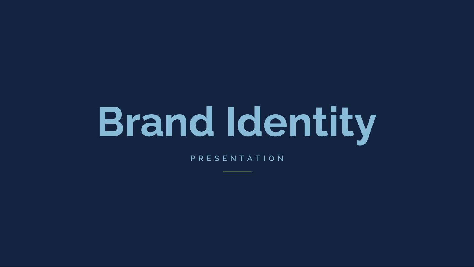 Cascade Brand Identity Presentation