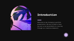 Celeste Professional Portfolio Showcase Presentation slide 2