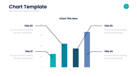 Chart Infographics for Data Visualization & Reports