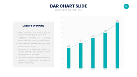 Chart Infographics for Data Visualization & Reports