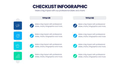 Checklist Infographics slide 14
