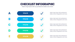 Checklist Infographics slide 15