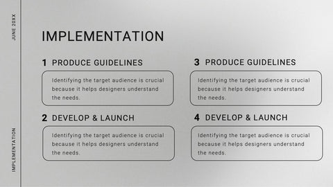 Comet Graphic Design Project Plan Presentation