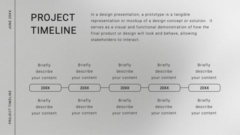 Comet Graphic Design Project Plan Presentation