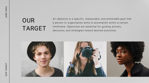 Comet Graphic Design Project Plan Presentation