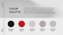 Comet Graphic Design Project Plan Presentation slide 6
