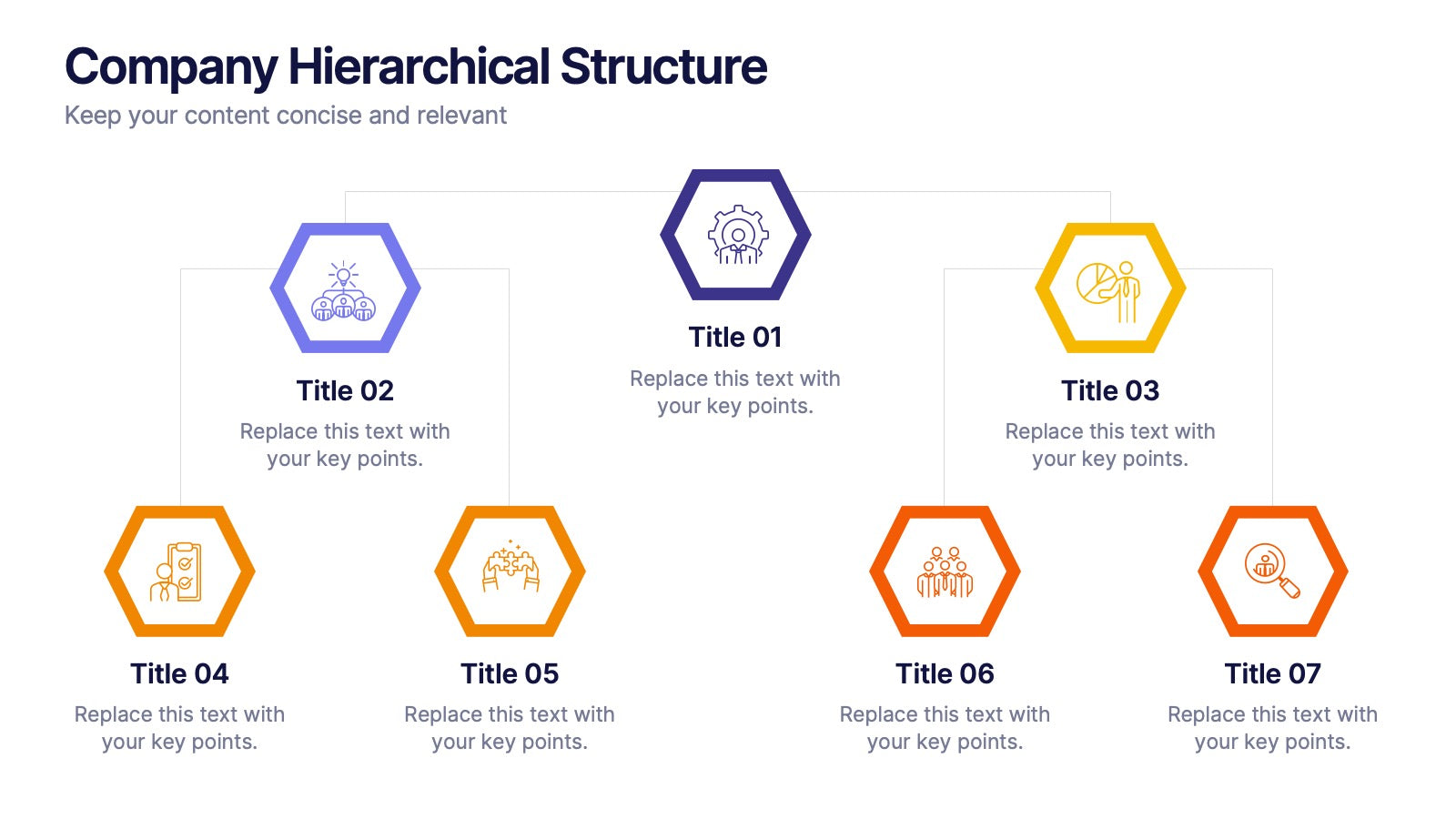 Company Hierarchical Structure Presentation