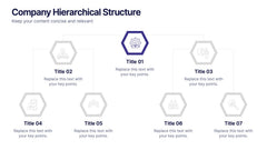Company Hierarchical Structure Presentation slide 2