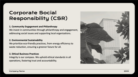 Company Overview Presentation