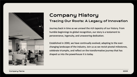 Company Overview Presentation