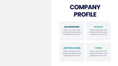 Company Profile Infographics slide 10