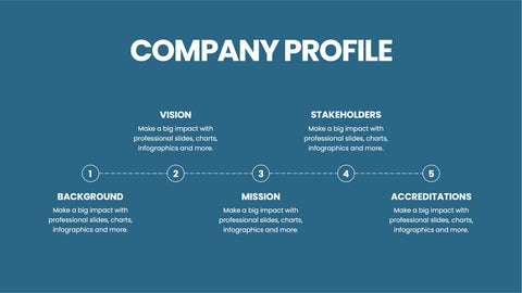Company Profile Infographics