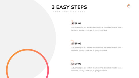Company Profile Infographics for About & Overview