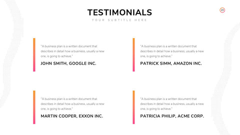 Company Profile Infographics for About & Overview