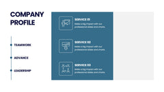 Company Profile Infographics slide 2