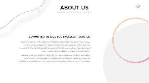 Company Profile Infographics for About & Overview