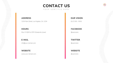 Company Profile Infographics for About & Overview