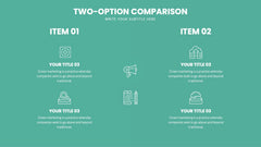 Comparison Infographics slide 12