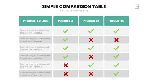 Comparison Infographics for Side-by-Side Analysis