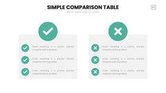Comparison Infographics slide 20