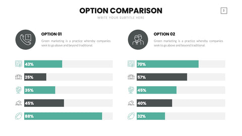 Comparison Infographics for Side-by-Side Analysis