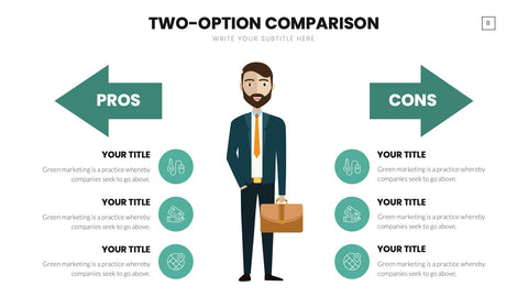 Comparison Infographics for Side-by-Side Analysis