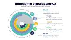 Concentric Circles Infographics slide 11