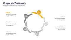 Corporate Teamwork Presentation slide 2