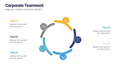 Corporate Teamwork Presentation slide 5