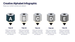 Creative Alphabet Infographic Presentation slide 2