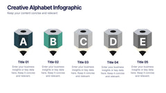 Creative Alphabet Infographic Presentation slide 3