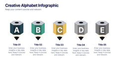Creative Alphabet Infographic Presentation slide 4