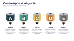 Creative Alphabet Infographic Presentation slide 5